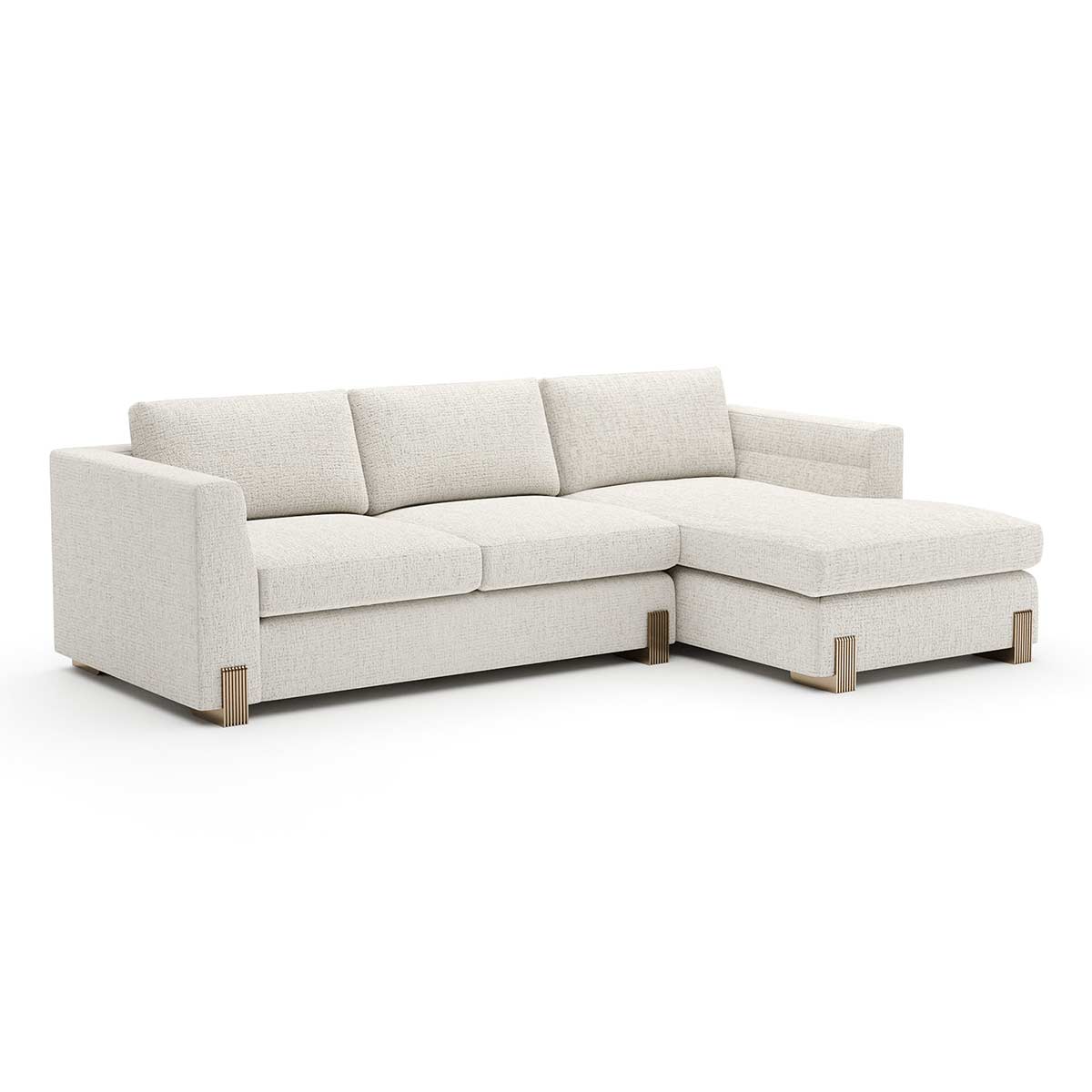 Counter Balance Sectional Sofa | Caracole Spring 2025 Collection | Elegant Contemporary Luxury Exclusive Designer Furniture