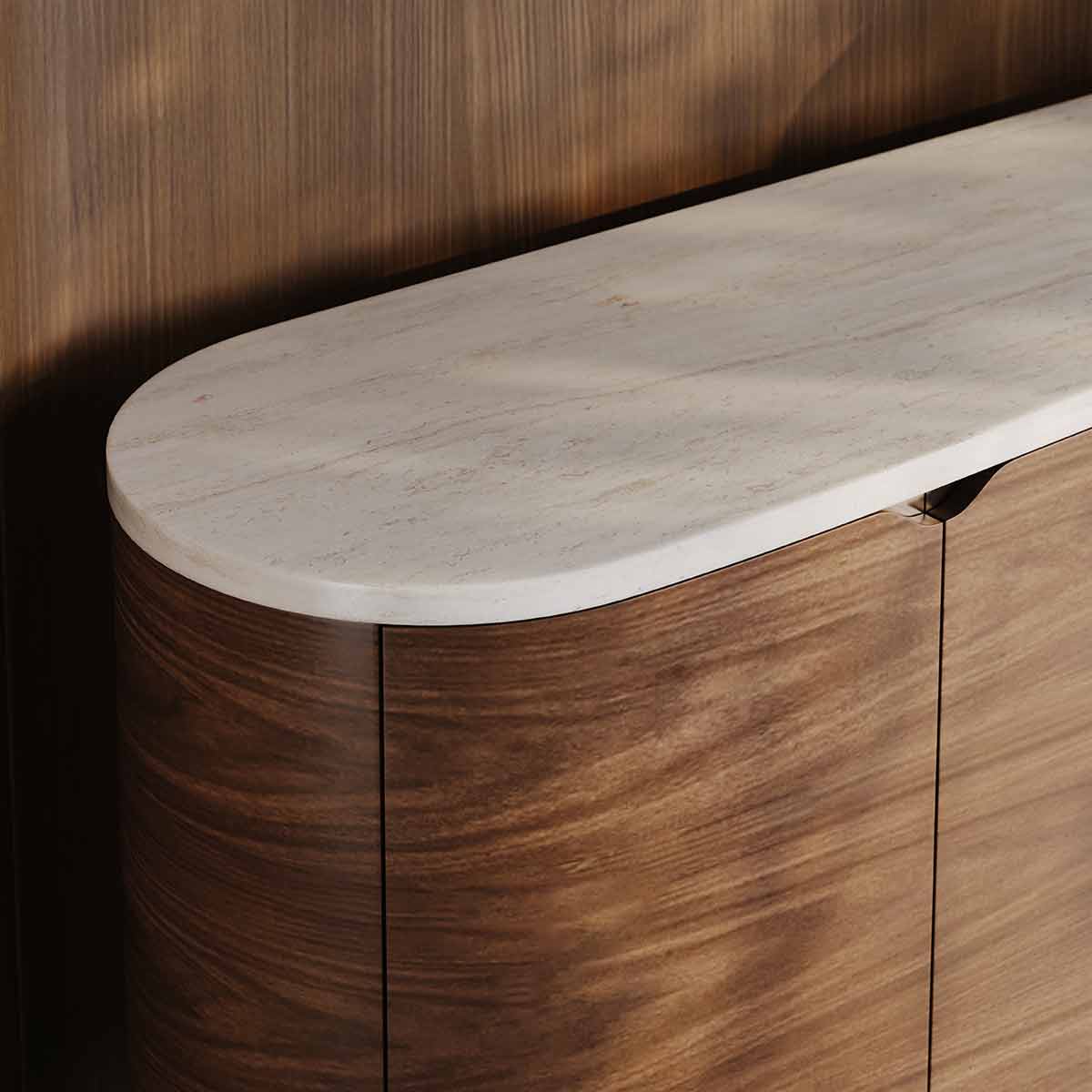 Fleur Sideboard | Caracole Spring 2025 Collection | Elegant Contemporary Luxury Exclusive Designer Furniture