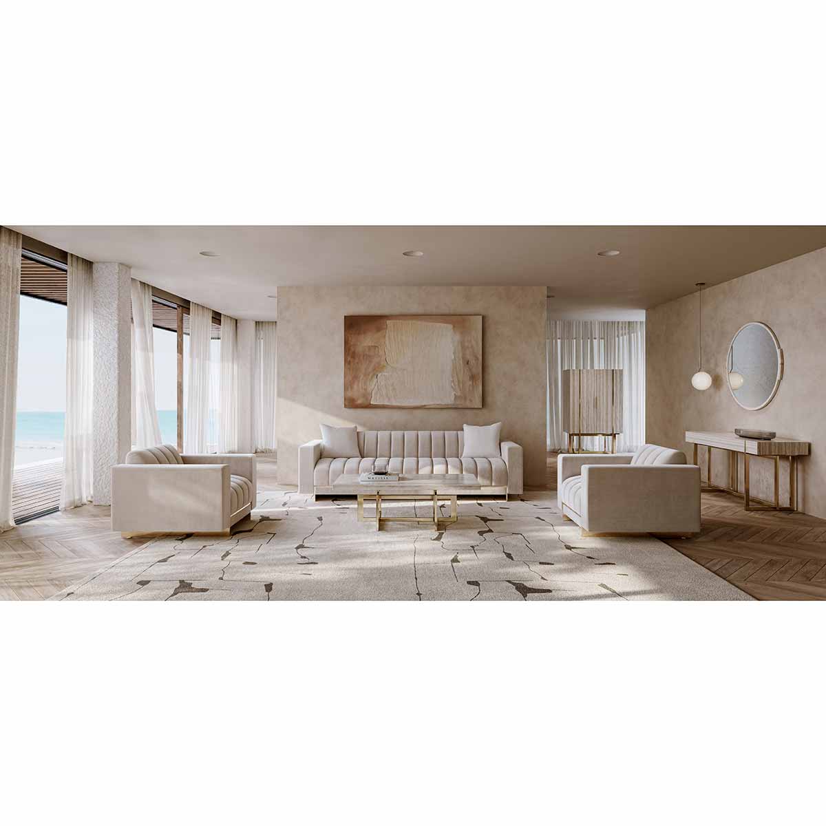 Well Balanced Sofa | Caracole Classic Collection | Elegant Contemporary Luxury Exclusive Designer Furniture