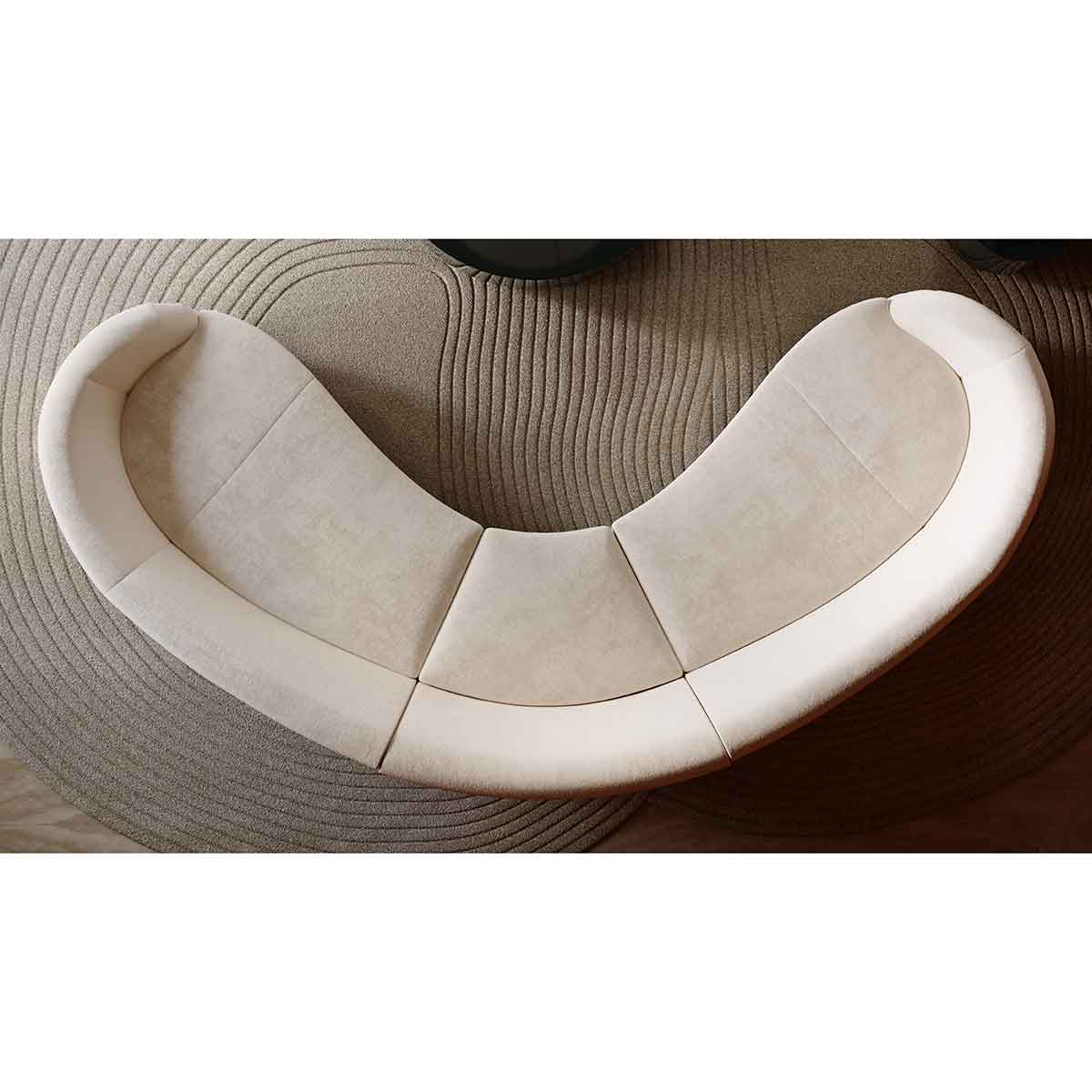 Three’s Company Sectional Sofa | Caracole Classic Collection | Elegant Contemporary Luxury Exclusive Designer Furniture