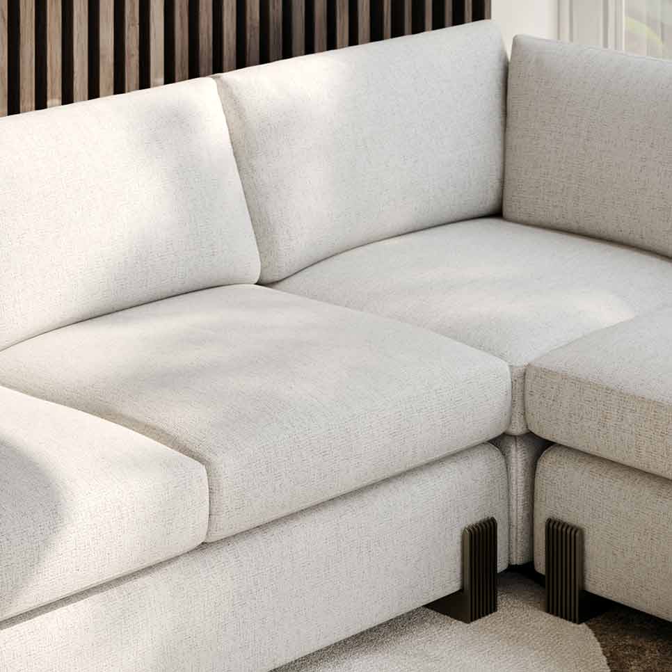 Counter Balance Sectional Sofa | Caracole Spring 2025 Collection | Elegant Contemporary Luxury Exclusive Designer Furniture