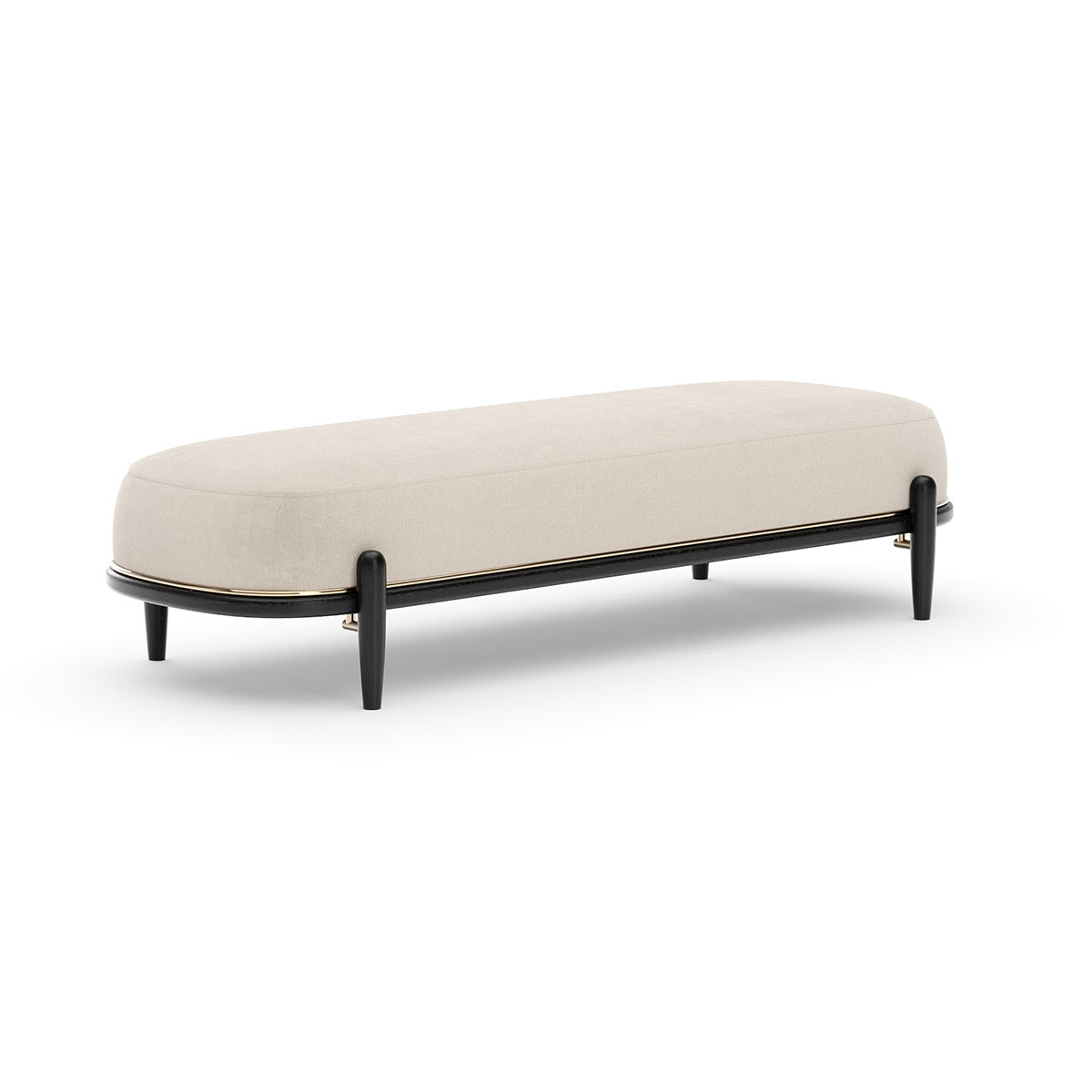 Madera Bench | Caracole Fall 2025 | Elegant Contemporary Luxury Exclusive Designer Furniture