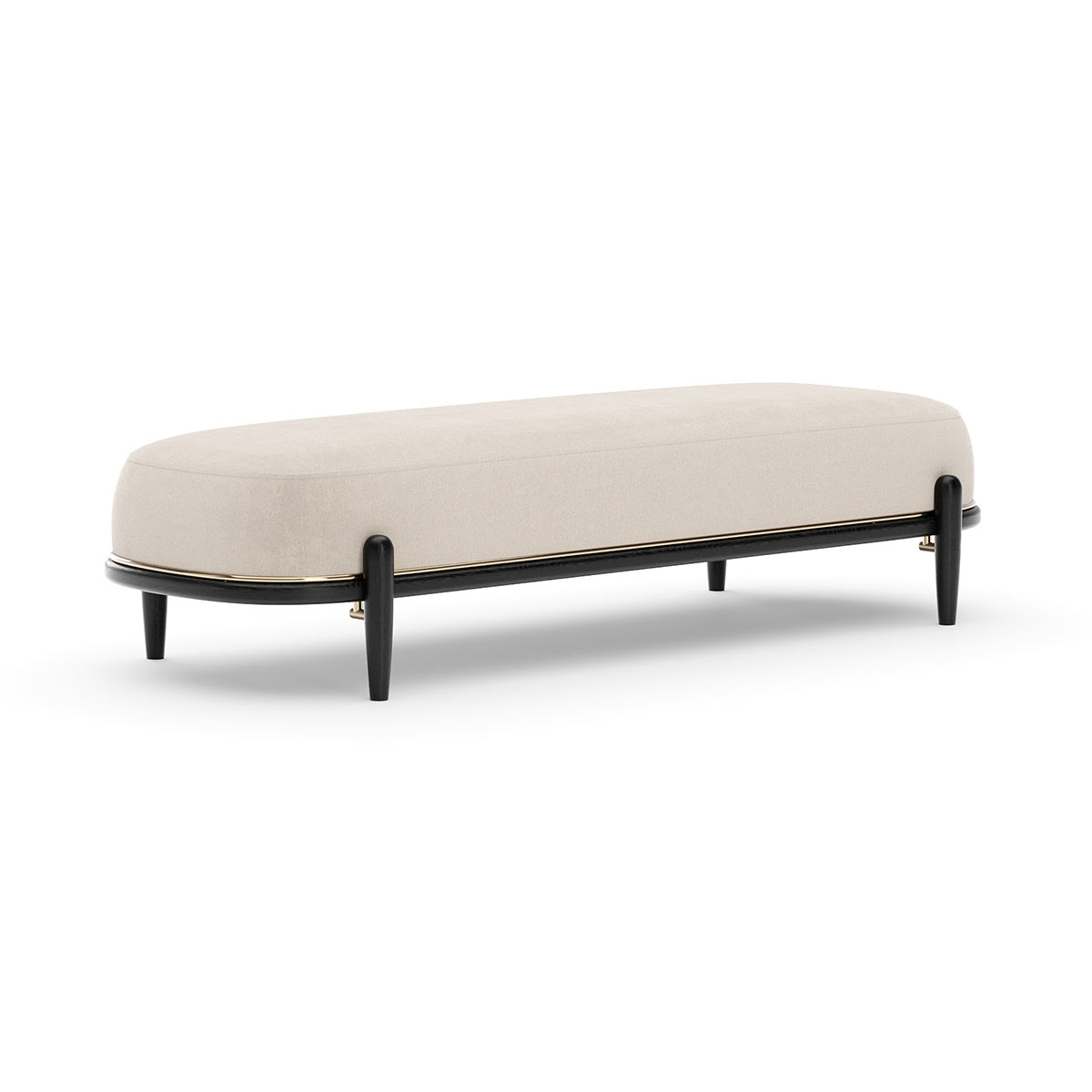 Madera Bench | Caracole Fall 2025 | Elegant Contemporary Luxury Exclusive Designer Furniture