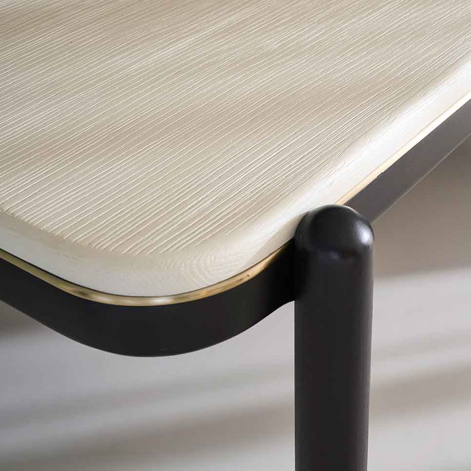 Madera Dining Table – Opal | Caracole Fall 2025 | Elegant Contemporary Luxury Exclusive Designer Furniture