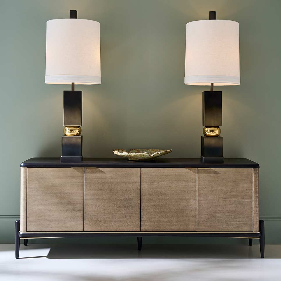 Madera Sideboard – Chocolate | Caracole Fall 2025 | Elegant Contemporary Luxury Exclusive Designer Furniture