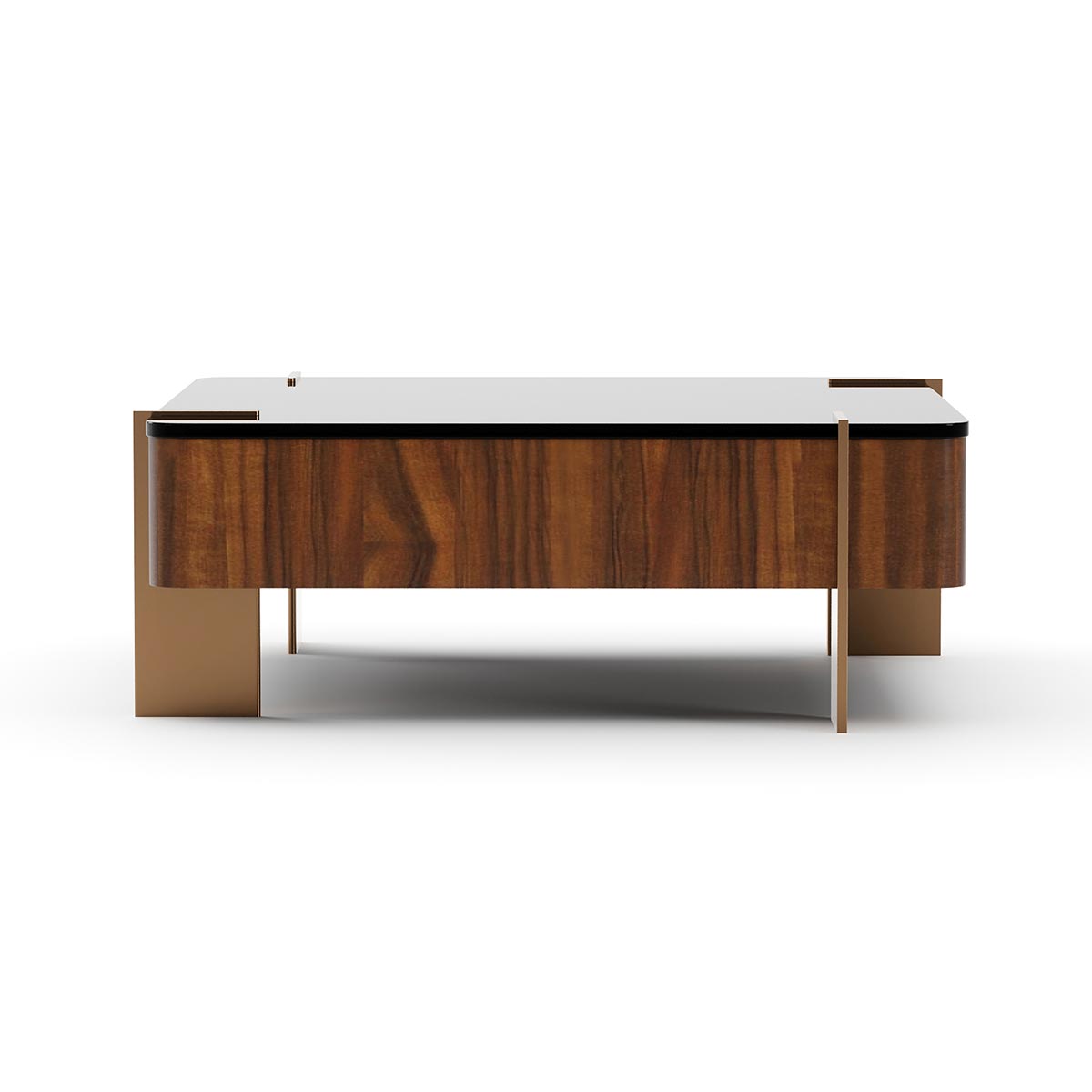 Altura Square Cocktail - Glass Top - Image 2