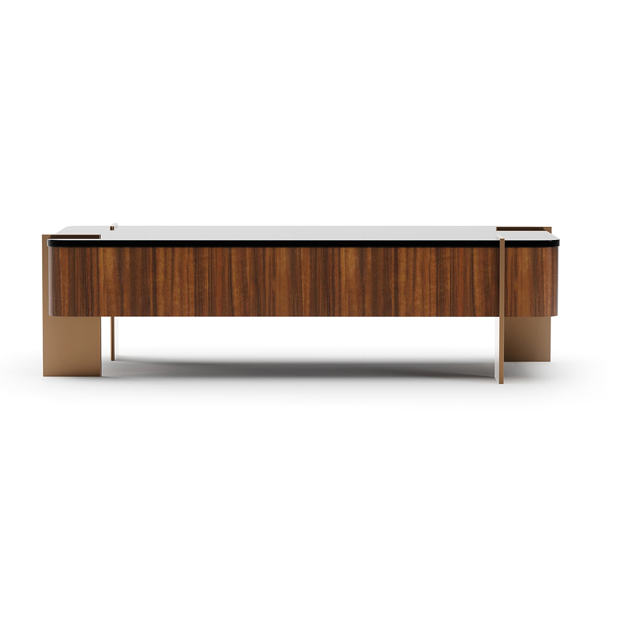 Altura Rect Cocktail - Glass Top - Image 2