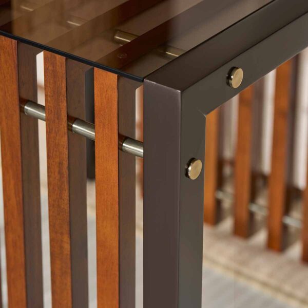 Pinstripe Side Table