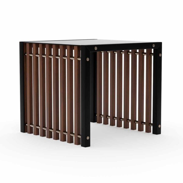 Pinstripe Side Table