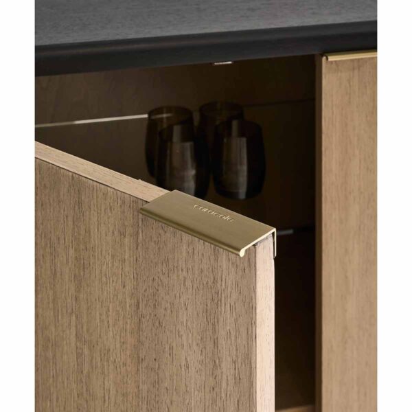 Madera Bar Cabinet – Chocolate