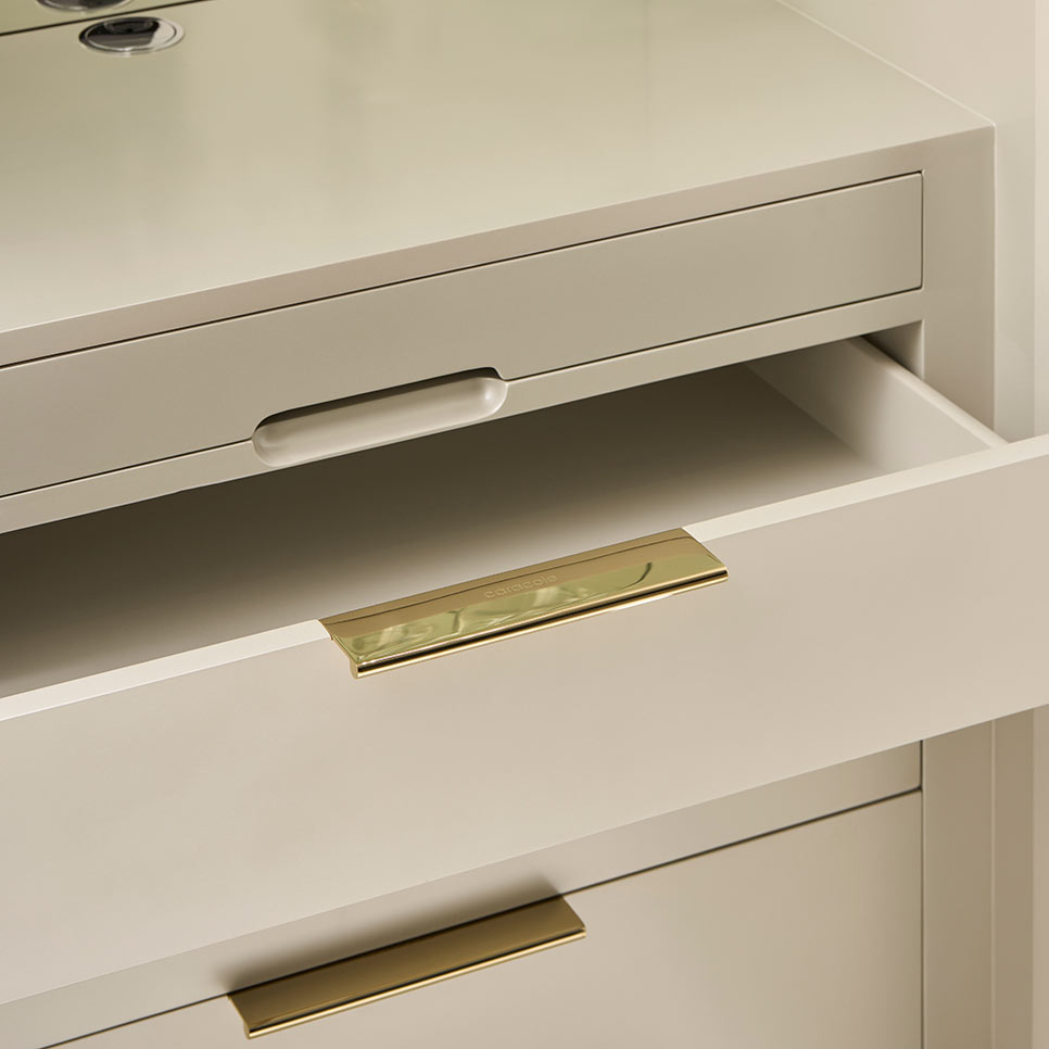 Love Bar - Matte Pearl | Caracole Fall 2025 Introduction | Elegant Contemporary Luxury Exclusive Designer Furniture
