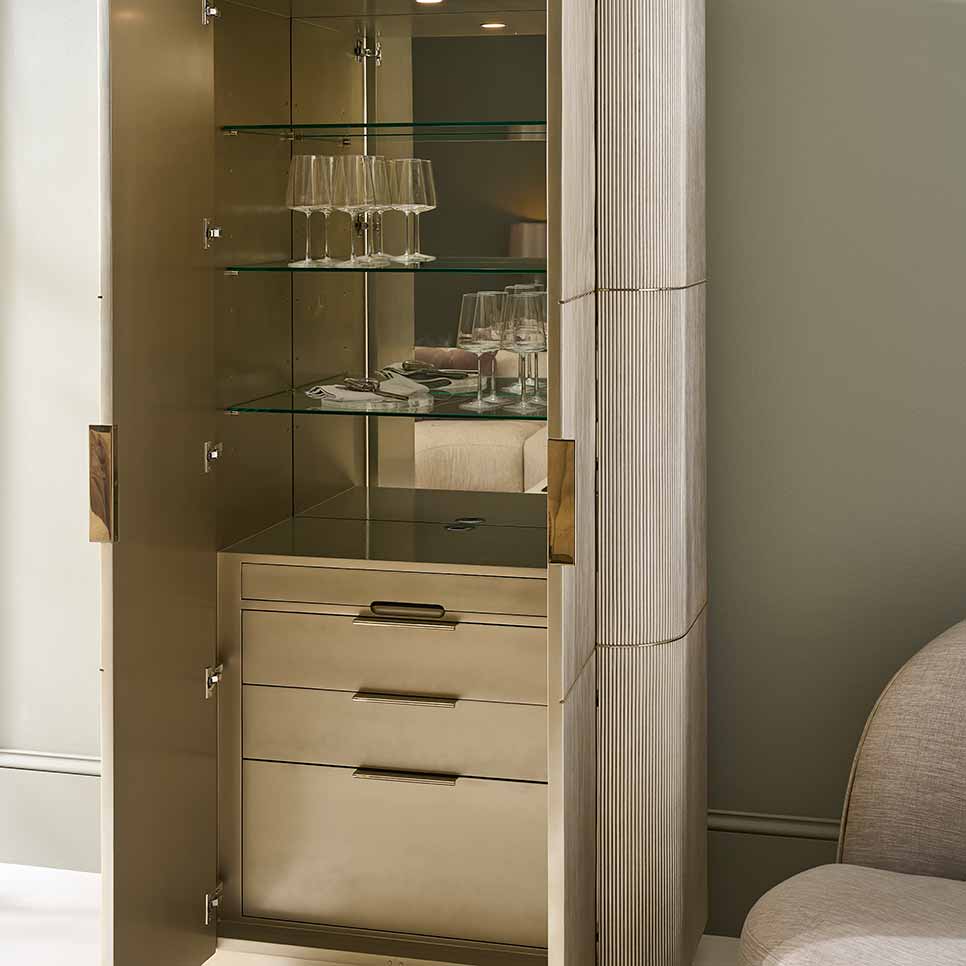 Love Bar – Oracle | Caracole Fall 2025 Introduction | Elegant Contemporary Luxury Exclusive Designer Furniture