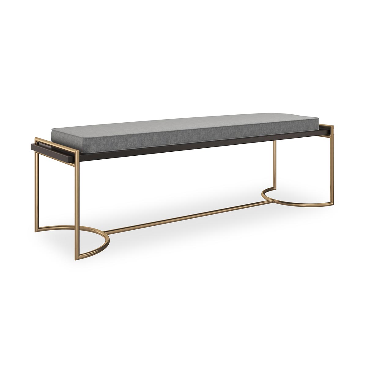 Slim Line Bench | Caracole Fall 2025 | Elegant Contemporary Luxury Exclusive Designer Furniture