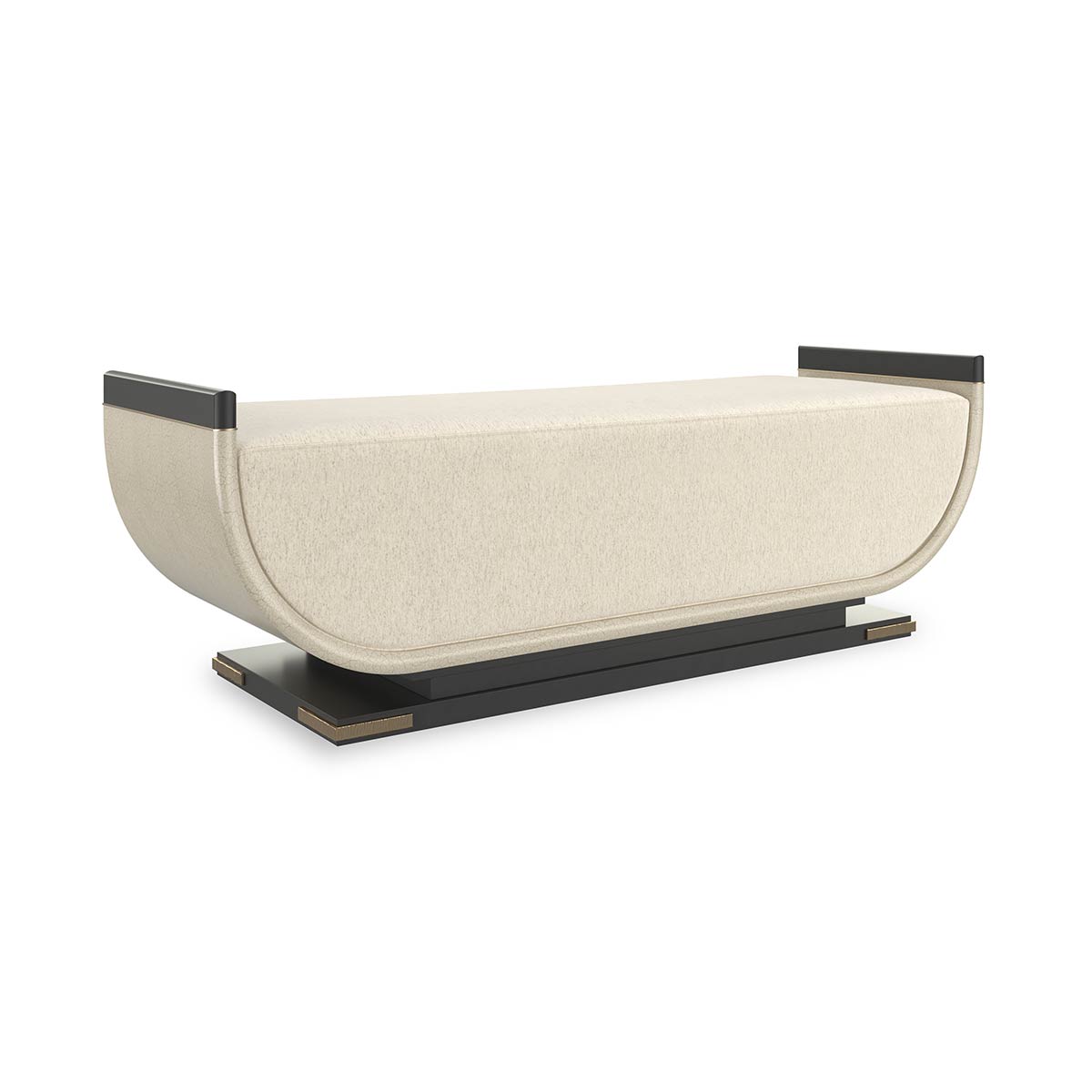 Crete Bench | Caracole Fall 2025 | Elegant Contemporary Luxury Exclusive Designer Furniture