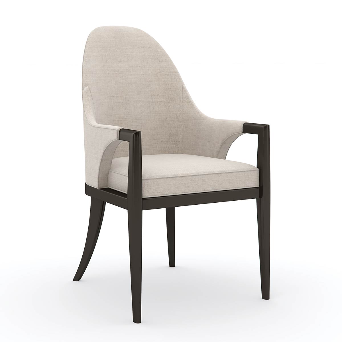 Natural Choice Armchair | Caracole Fall 2025 | Elegant Contemporary Luxury Exclusive Designer Furniture