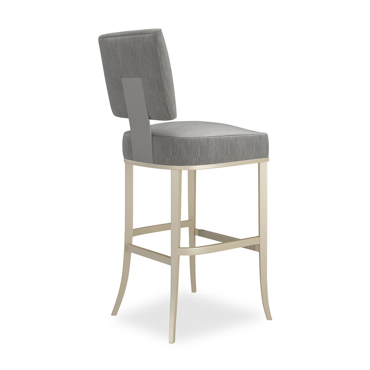 Reserved Seating Bar Stool – Lightly Brushed Chrome - Image 4