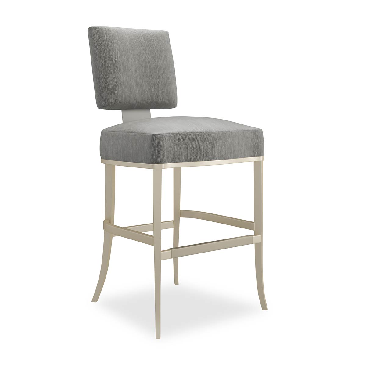 Reserved Seating Counter Stool | Caracole Fall 2025 | Elegant Contemporary Luxury Exclusive Designer Furniture