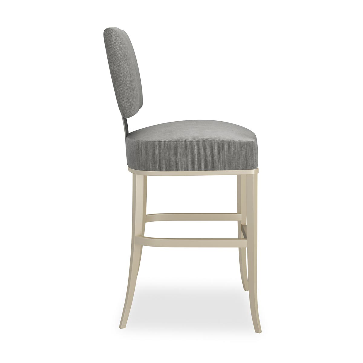 Reserved Seating Counter Stool – Lightly Brushed Chrome - Image 3