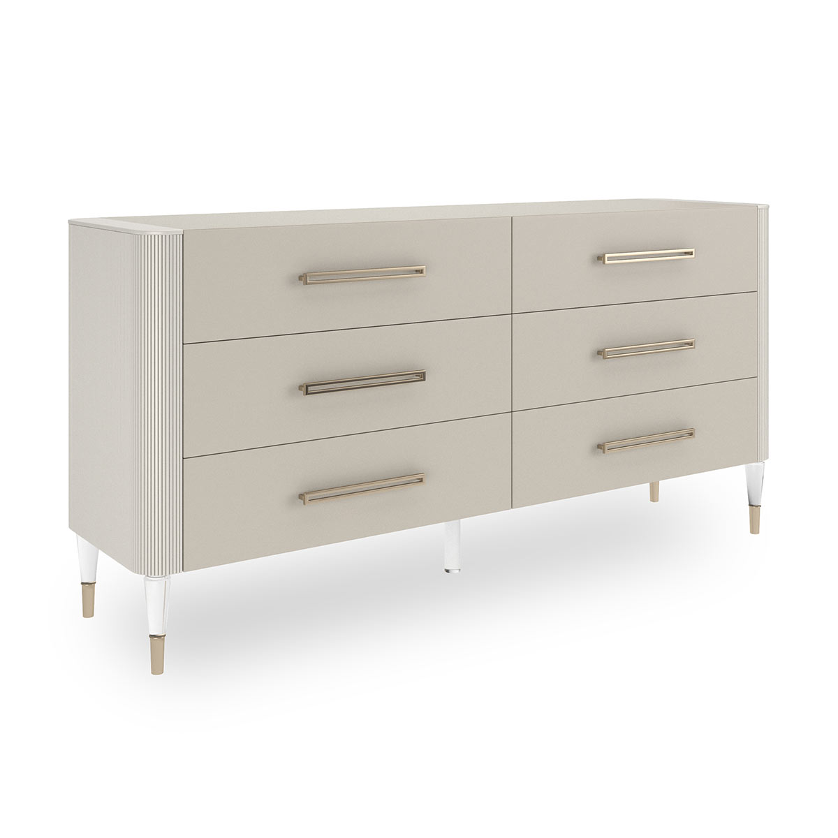 Love It 6 Drawer Dresser | Caracole Classic | Elegant Contemporary Luxury Exclusive Designer Furniture