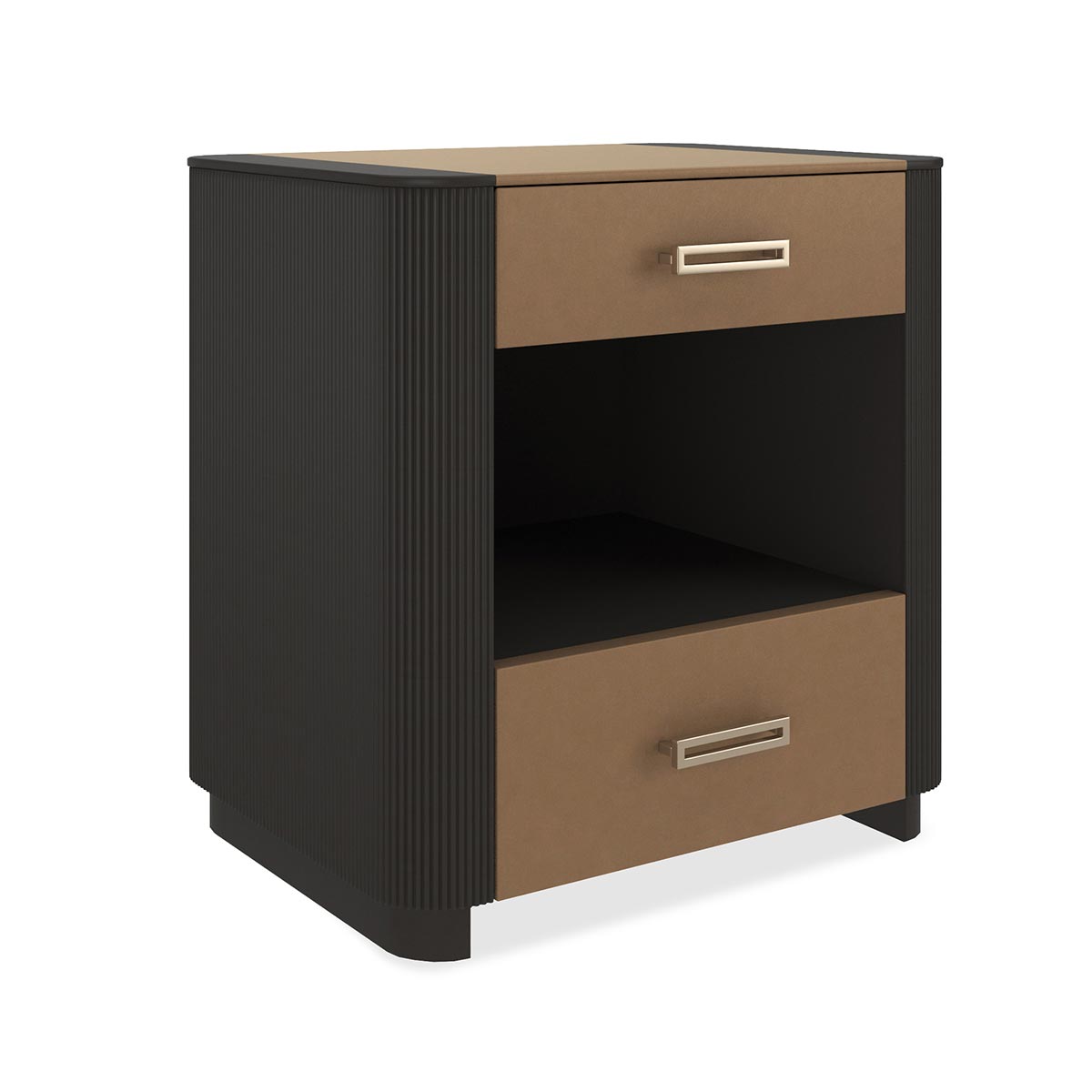Love-ly! Nightstand Small – Dark Chocolate | Caracole Classic | Elegant Contemporary Luxury Exclusive Designer Furniture