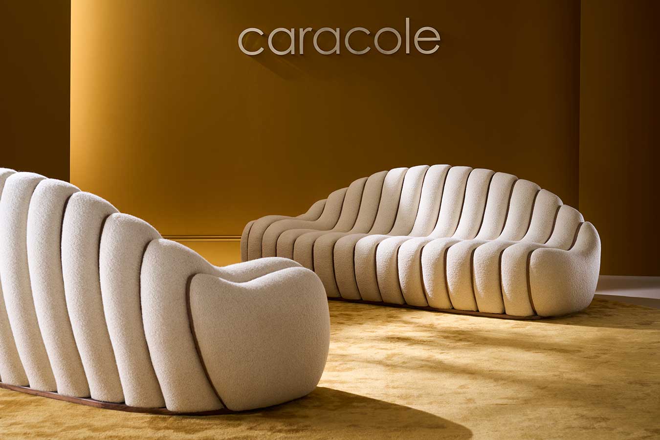 Chrysalis Sofa – Ivory | Caracole Fall 2025 | Elegant Contemporary Luxury Exclusive Designer Furniture
