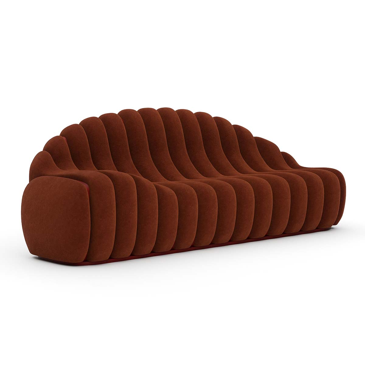 Chrysalis Sofa – Rouge | Caracole Fall 2025 | Elegant Contemporary Luxury Exclusive Designer Furniture