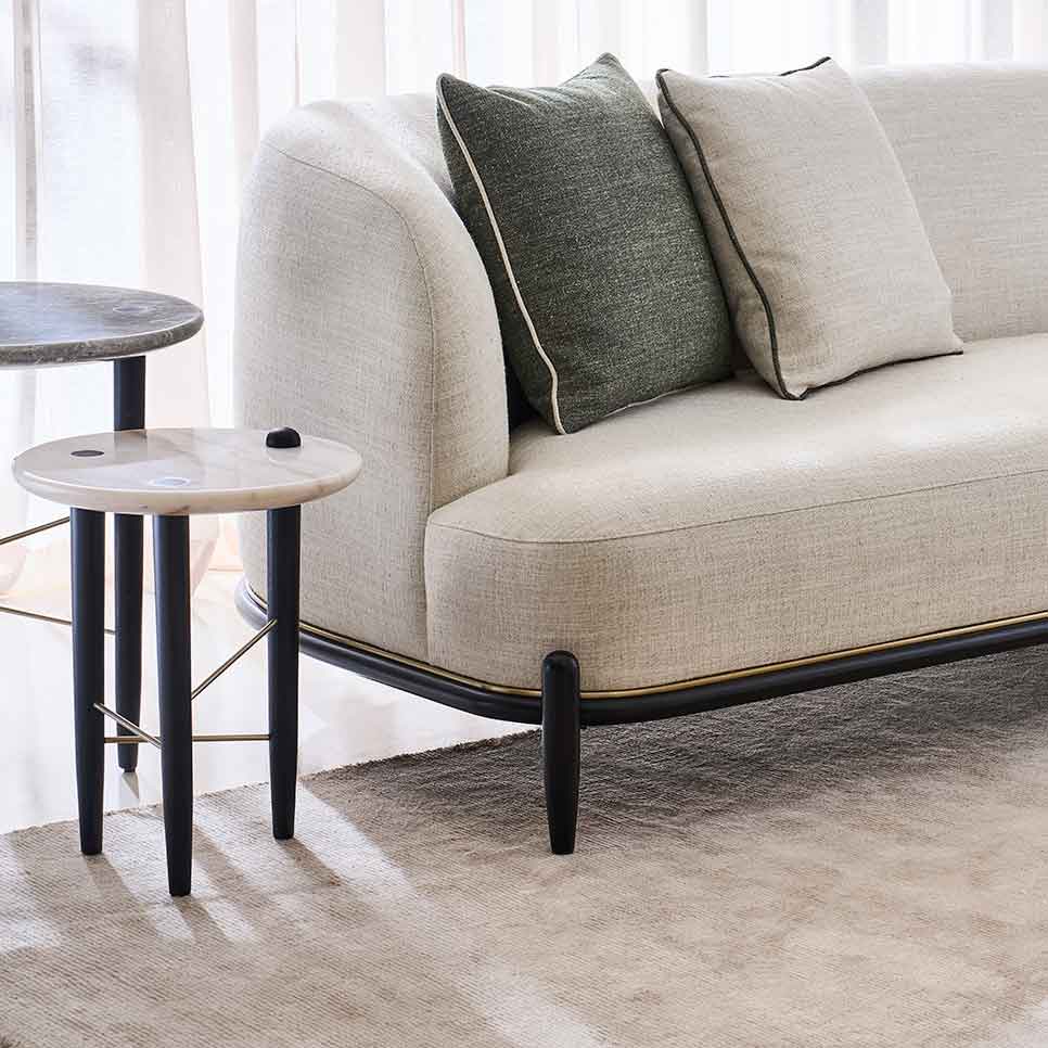 Madera Sofa | Caracole Fall 2025 | Elegant Contemporary Luxury Exclusive Designer Furniture