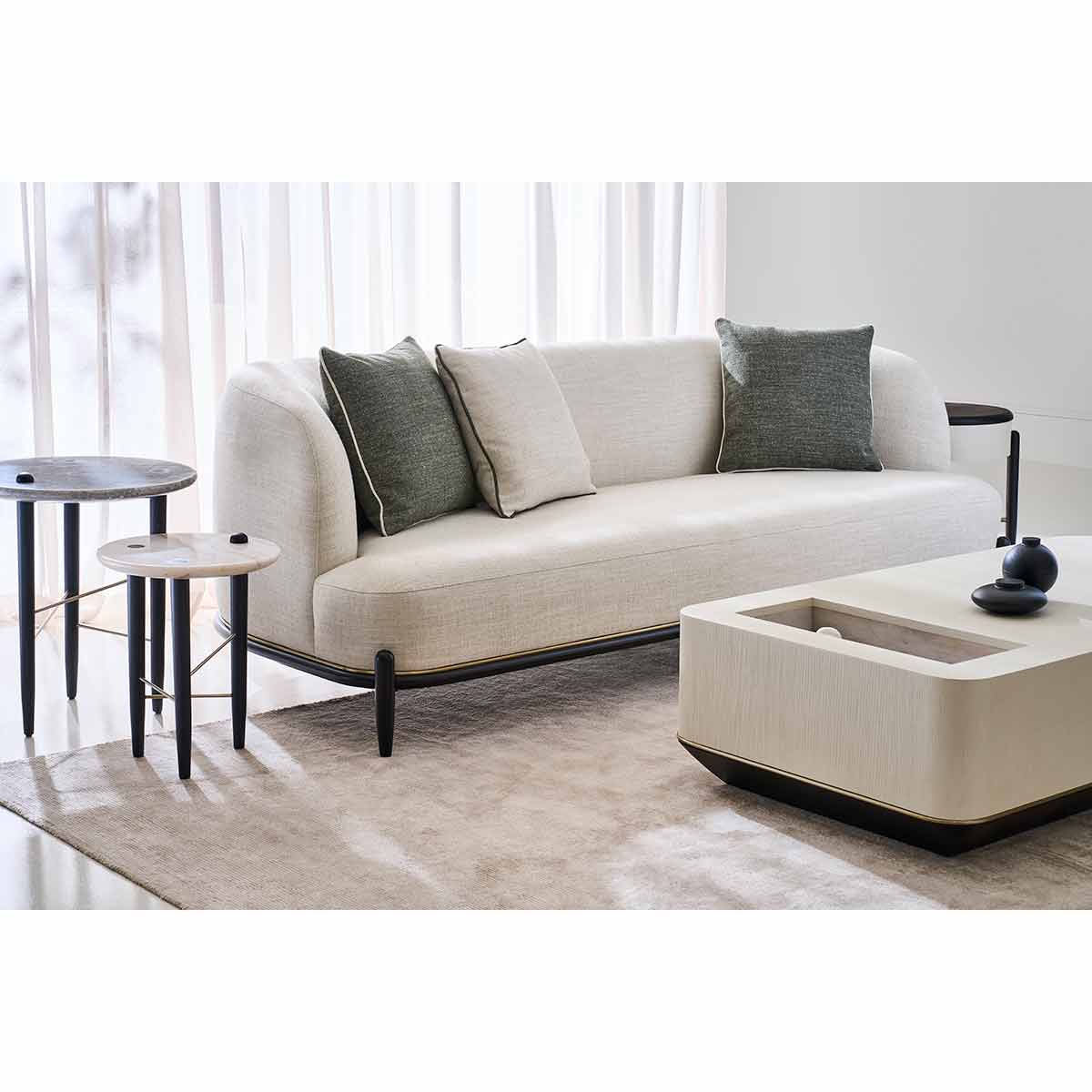 Madera Sofa | Caracole Fall 2025 | Elegant Contemporary Luxury Exclusive Designer Furniture