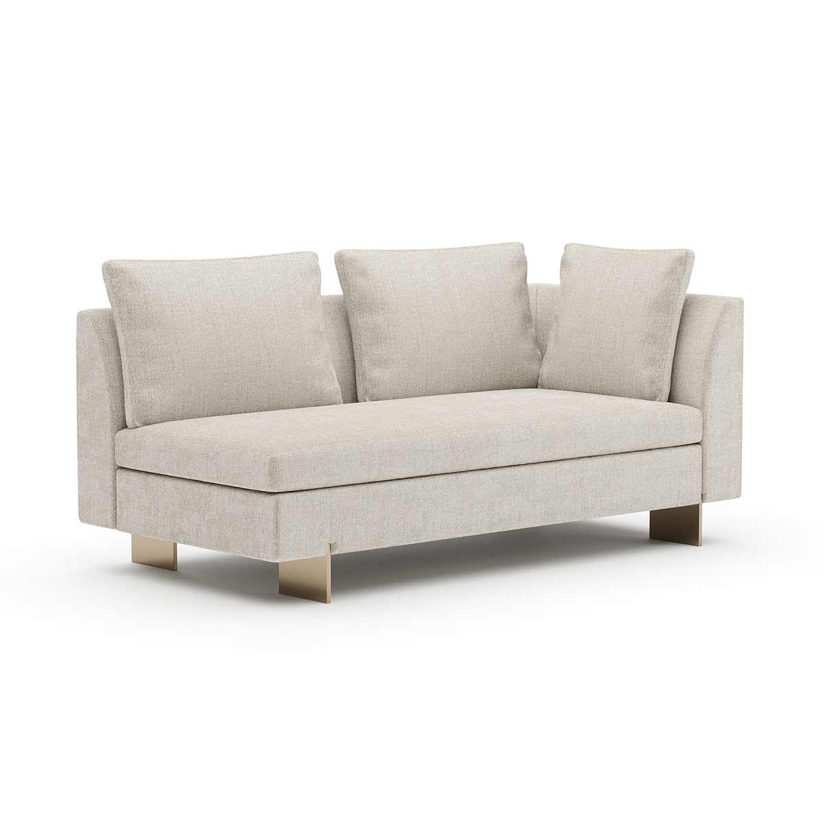 Altura Sectional – Right Arm Loveseat | Caracole Fall 2025 | Elegant Contemporary Luxury Exclusive Designer Furniture