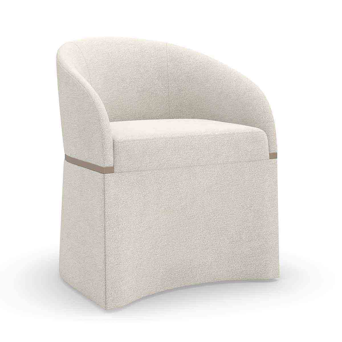 Daya Chair – Ivory | Caracole Fall 2025 | Elegant Contemporary Luxury Exclusive Designer Furniture
