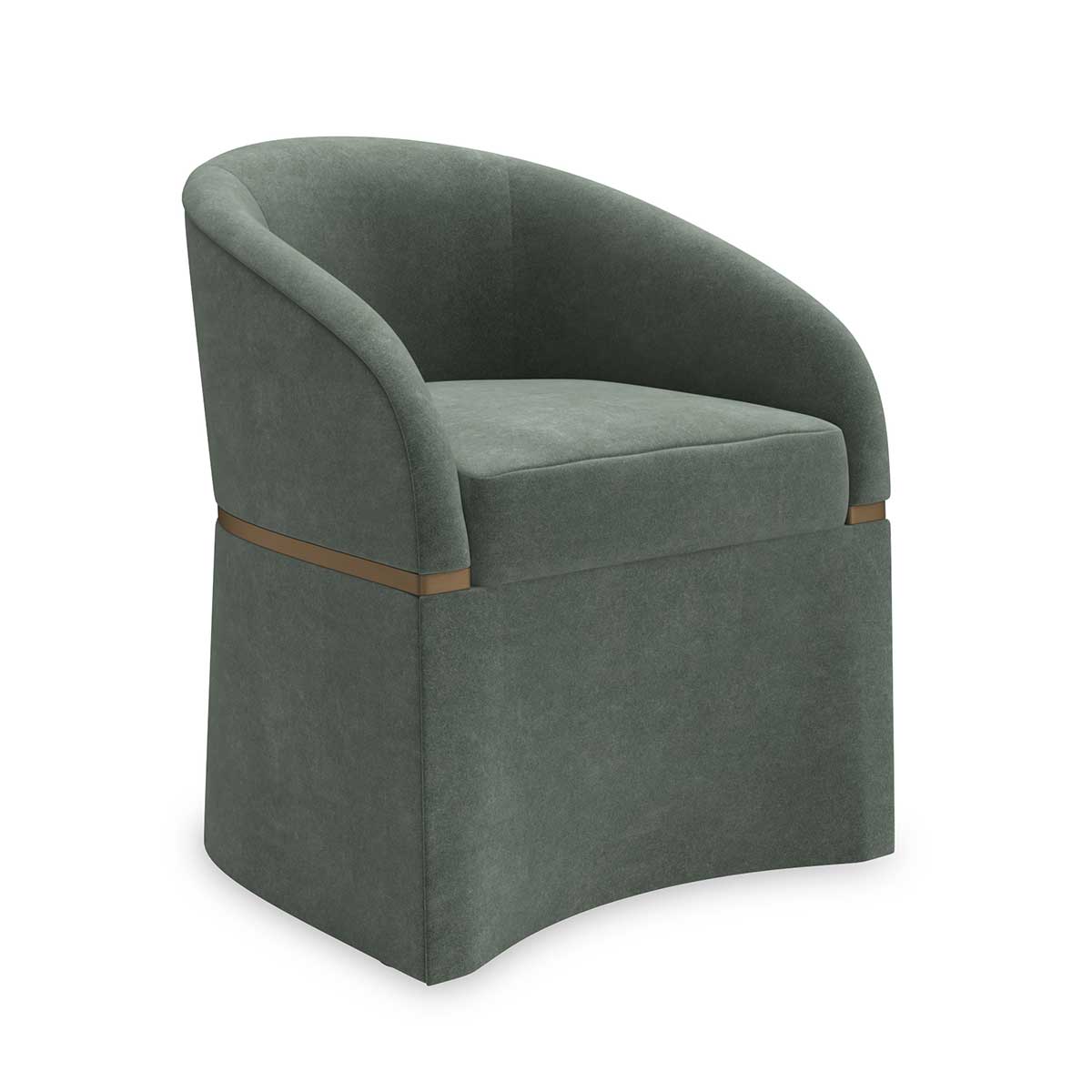 Daya Chair – Eucalyptus | Caracole Fall 2025 | Elegant Contemporary Luxury Exclusive Designer Furniture