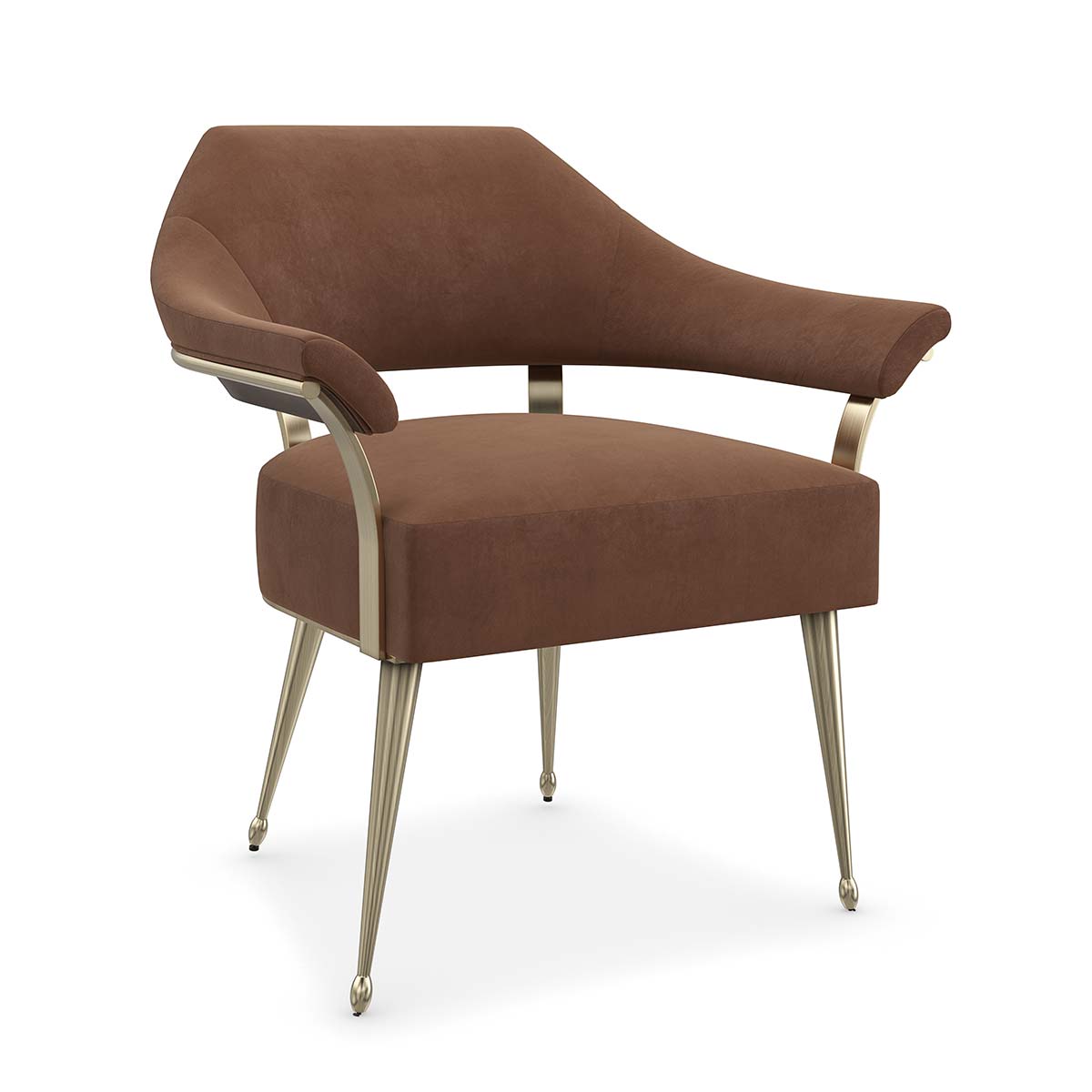 Louisette Accent Chair | Caracole Fall 2025 | Elegant Contemporary Luxury Exclusive Designer Furniture