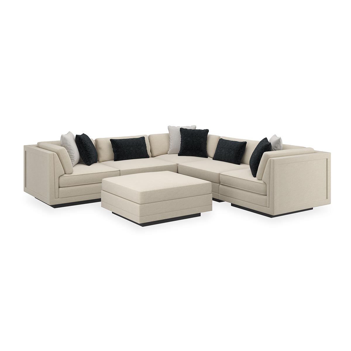 Fusion Sectional | Caracole Fall 2025 | Elegant Contemporary Luxury Exclusive Designer Furniture