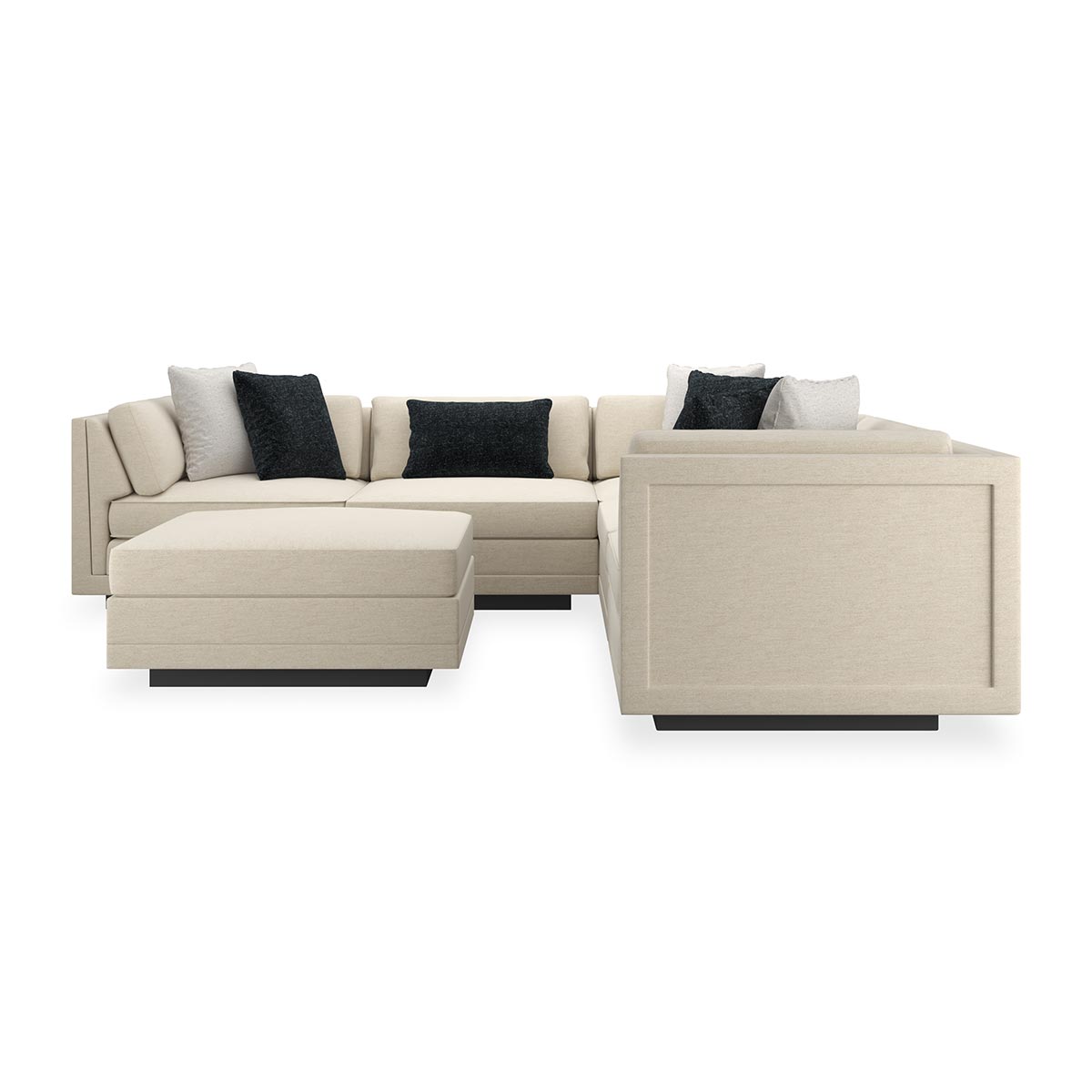 Fusion Sectional | Caracole Fall 2025 | Elegant Contemporary Luxury Exclusive Designer Furniture