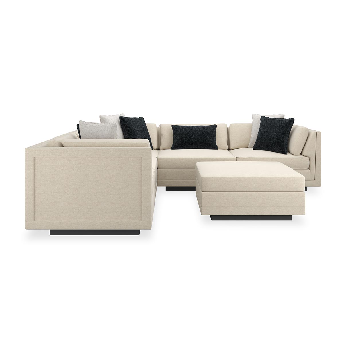 Fusion Sectional | Caracole Fall 2025 | Elegant Contemporary Luxury Exclusive Designer Furniture