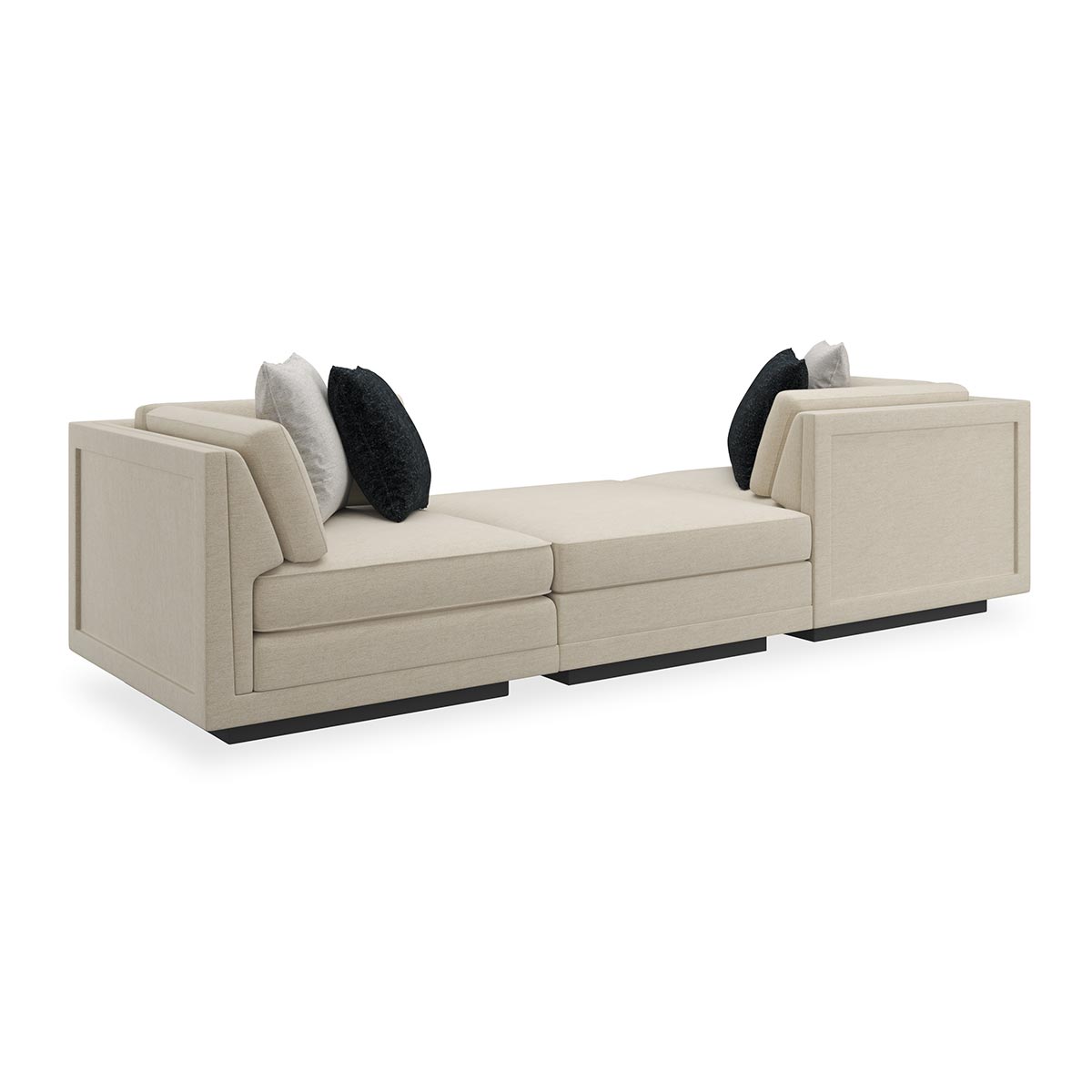 Fusion Sectional | Caracole Fall 2025 | Elegant Contemporary Luxury Exclusive Designer Furniture