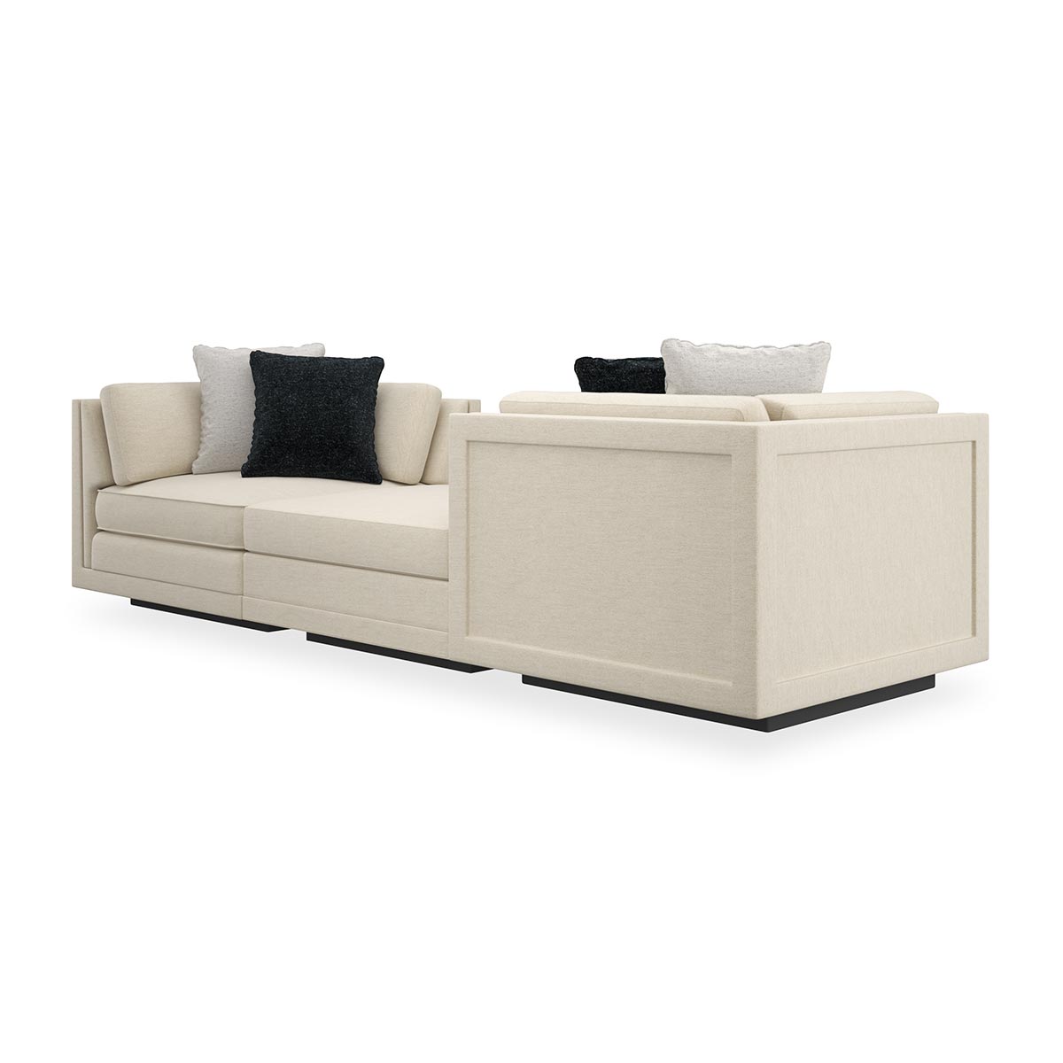 Fusion Sectional | Caracole Fall 2025 | Elegant Contemporary Luxury Exclusive Designer Furniture