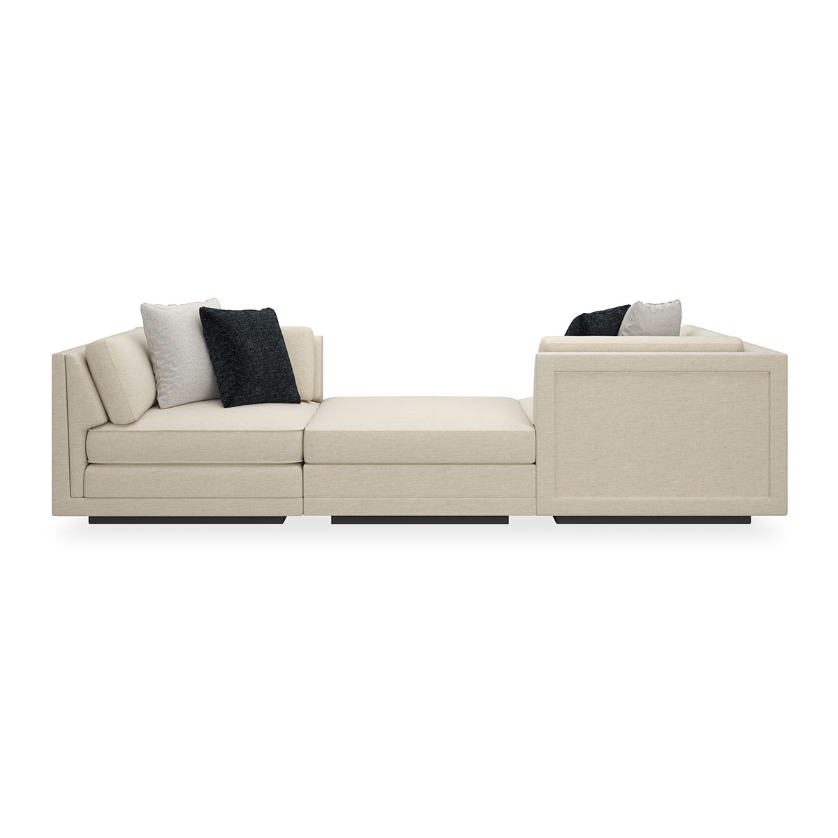 Fusion Sectional | Caracole Fall 2025 | Elegant Contemporary Luxury Exclusive Designer Furniture