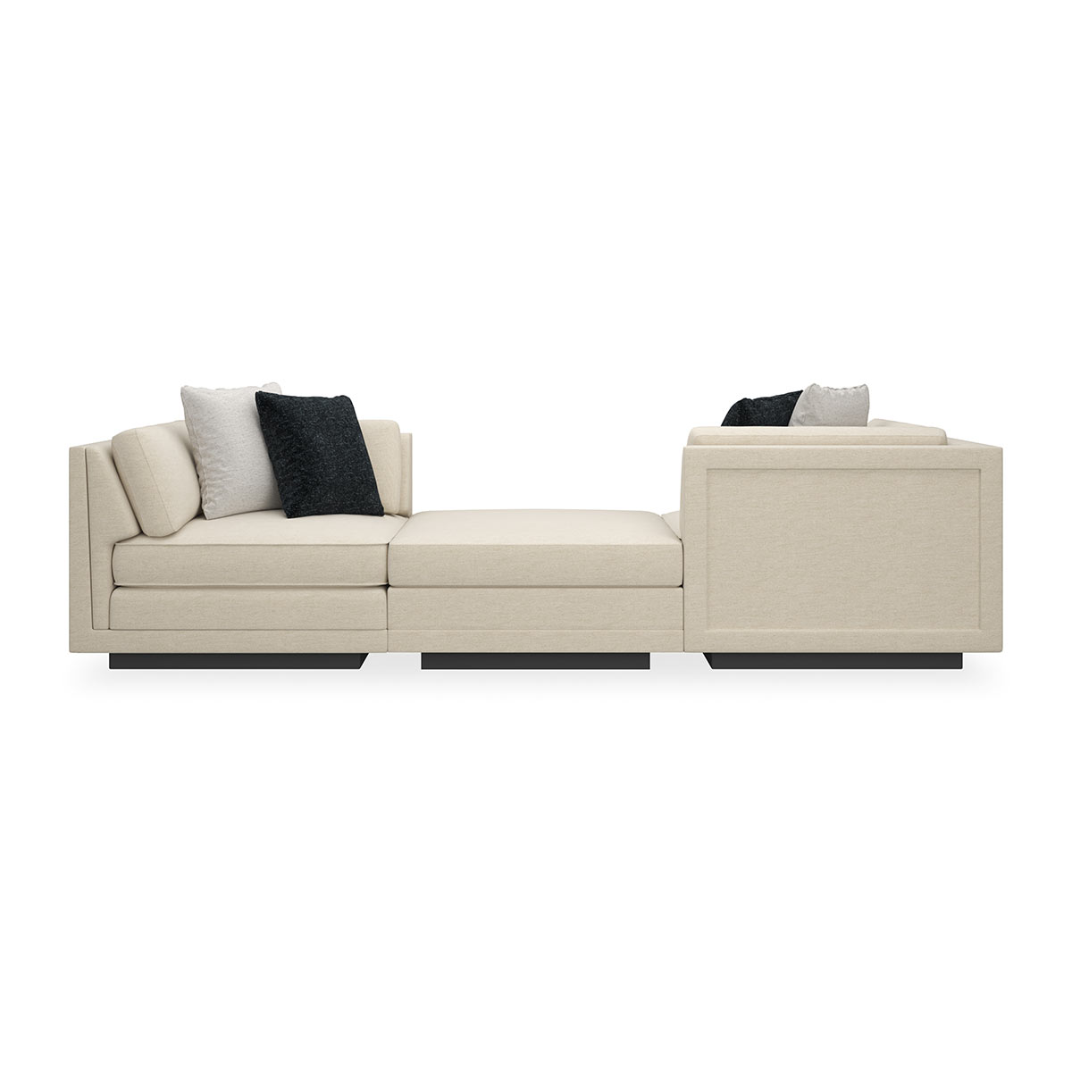 Fusion Sectional | Caracole Fall 2025 | Elegant Contemporary Luxury Exclusive Designer Furniture