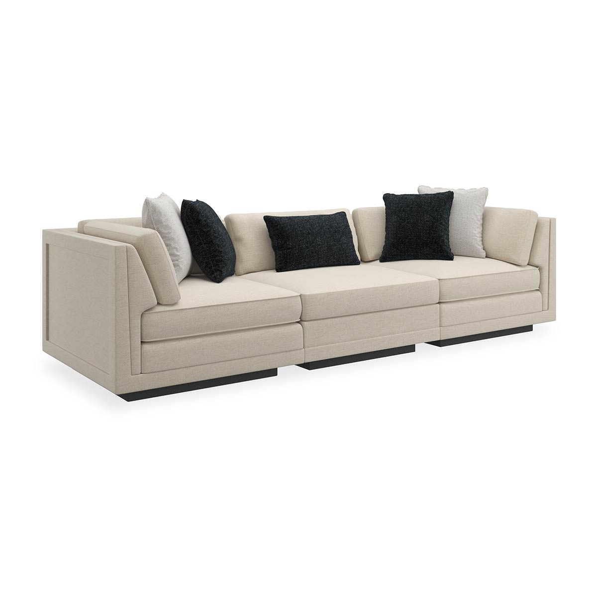 Fusion Sectional | Caracole Fall 2025 | Elegant Contemporary Luxury Exclusive Designer Furniture