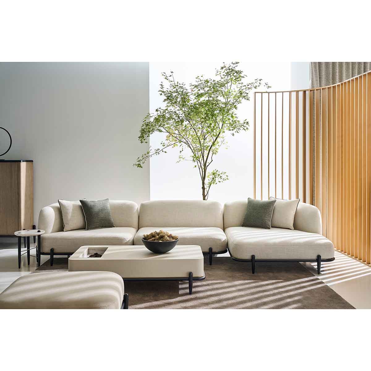 Madera Sectional | Caracole Fall 2025 | Elegant Contemporary Luxury Exclusive Designer Furniture