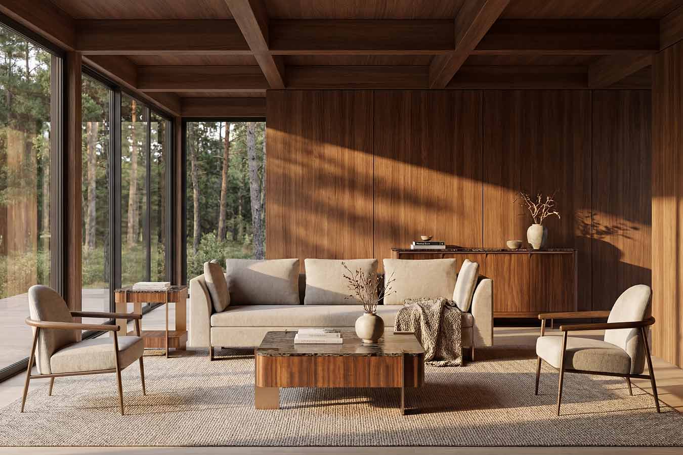 Altura Sofa – Large | Caracole Fall 2025 | Elegant Contemporary Luxury Exclusive Designer Furniture