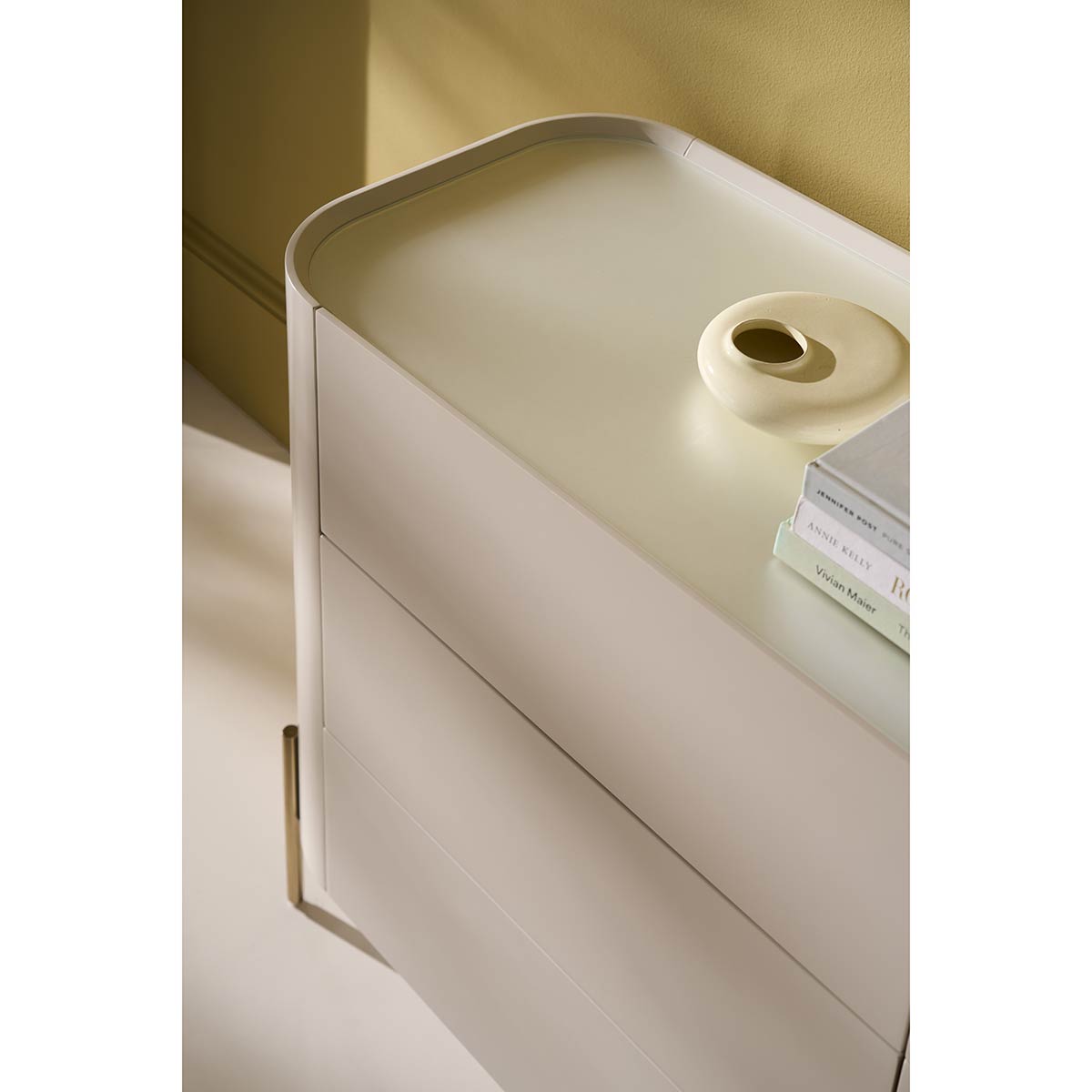Atom Dresser Latte – Small | Caracole Spring 2026 | Elegant Contemporary Luxury Exclusive Designer Furniture