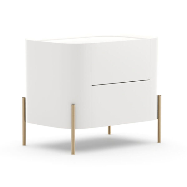 Atom Nightstand Latte – Small