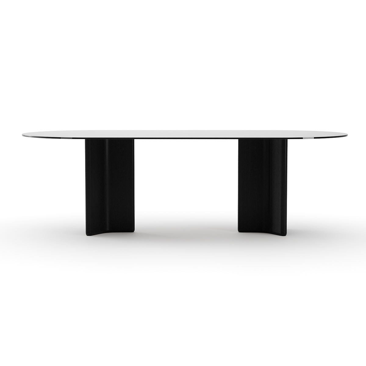 Viola Dining Table – Clear Glass - Image 3