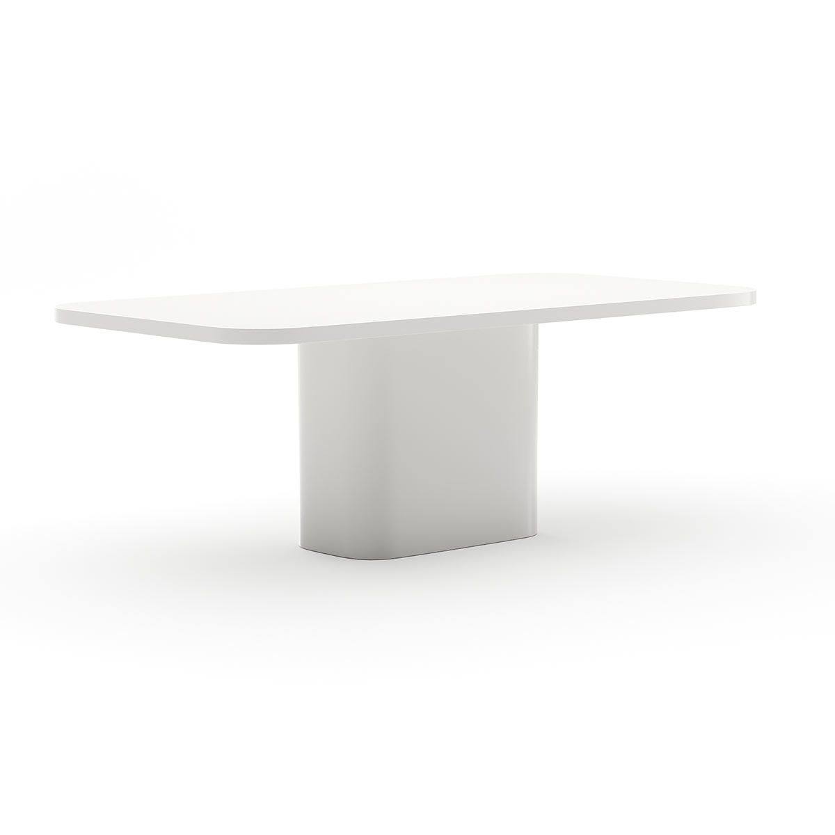 Atom Dining Table – Latte | Caracole Spring 2026 | Elegant Contemporary Luxury Exclusive Designer Furniture