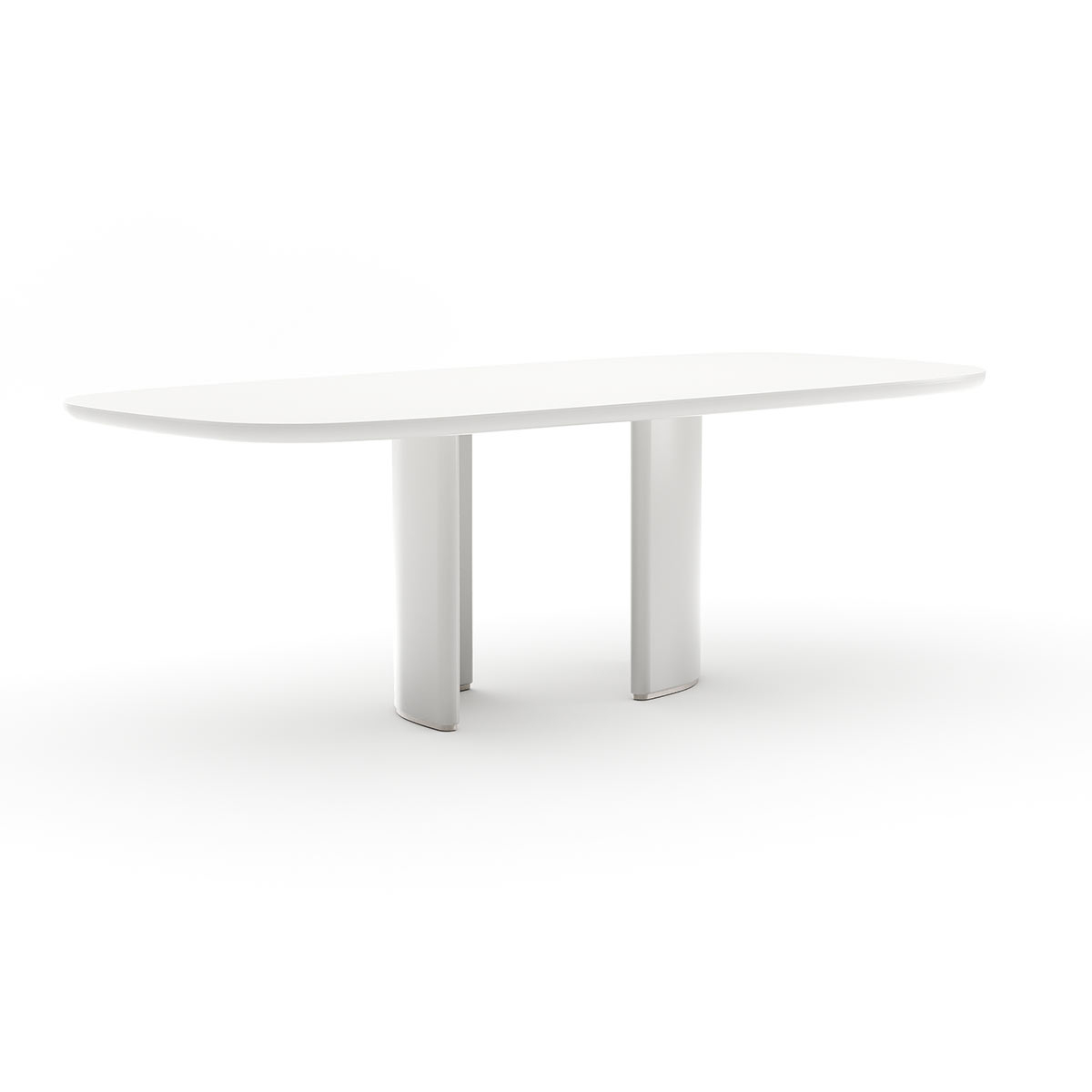 Tobie Round Dining Table – Almond Milk | Caracole Spring 2026 | Elegant Contemporary Luxury Exclusive Designer Furniture