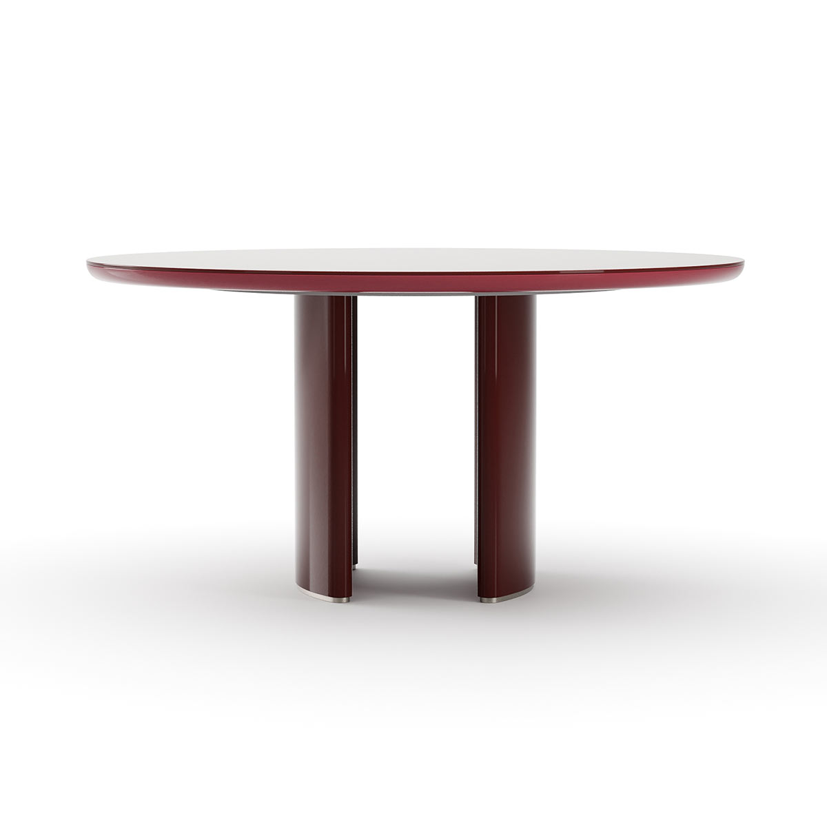 Tobie Round Dining Table – Rouge - Image 3