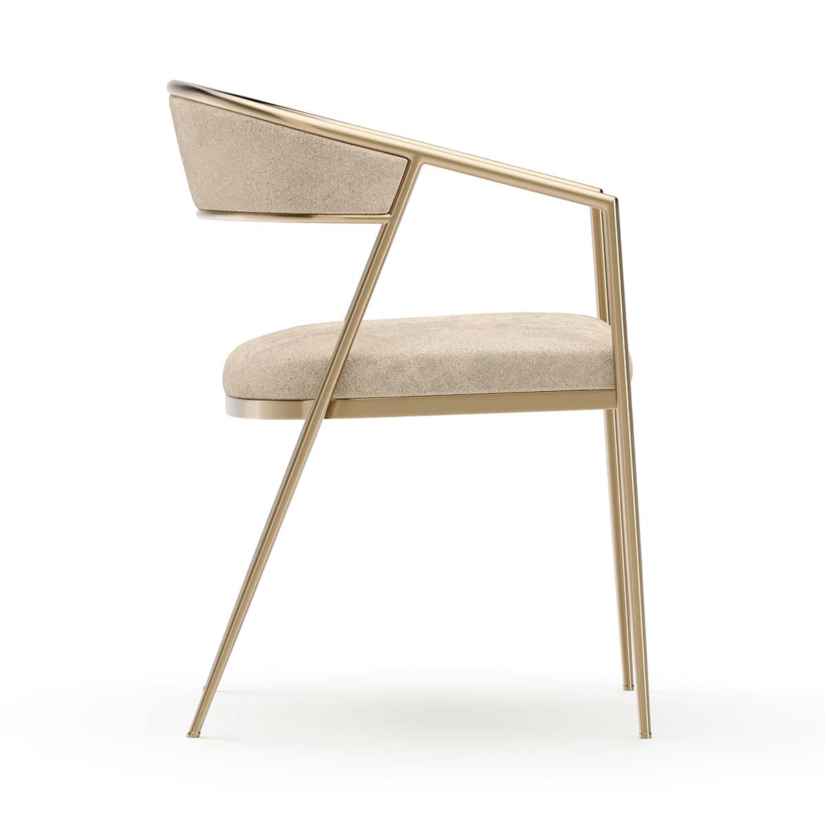 Dario Armchair – Ivory - Image 3