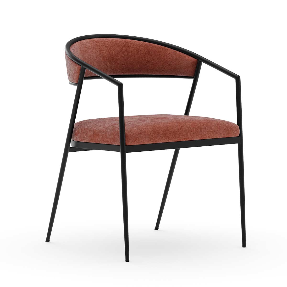 Dario Armchair – Rouge | Caracole Spring 2026 | Elegant Contemporary Luxury Exclusive Designer Furniture